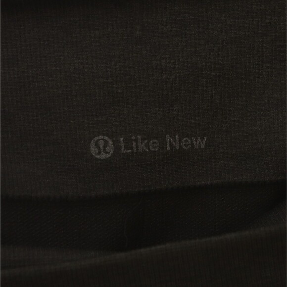 LULULEMON In The Flow Crop II Capri Legging 4 Deep Coal Gray Pull On EUC B62 - Picture 5 of 6